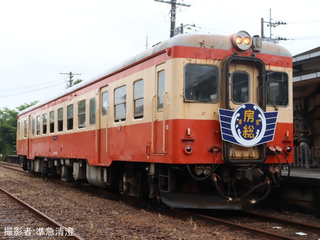 【いすみ】代替開催「キハ52形引退記念イベント」開催を大多喜駅で撮影した写真