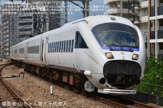 【JR九】885系SM5編成小倉総合車両センター入場