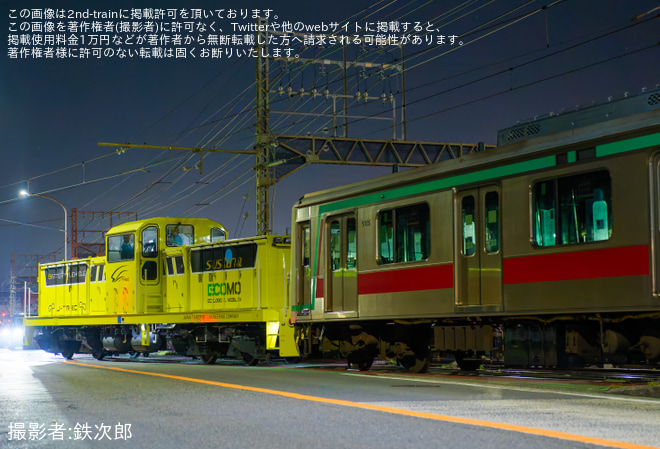  J-TREC横浜事業所付近で撮影された【東急】5000系5105F J-TREC横浜事業所出場