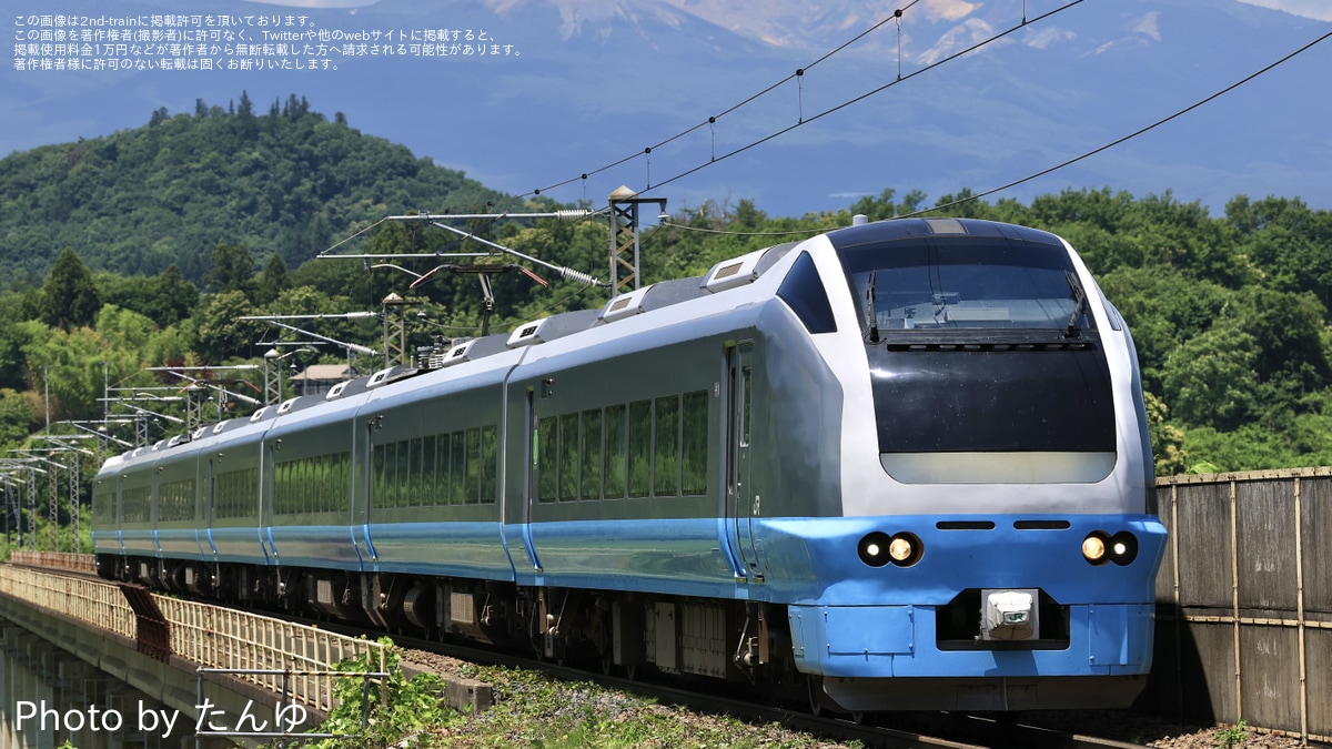 えび(系統変更) JR東】臨時快速に使用されたE653系カツK71編成が勝田へ返却回送