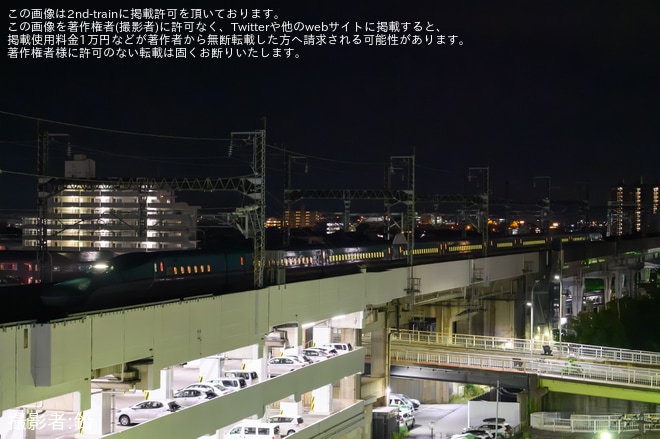 【JR東】E8系G10編成のE5系U22編成による救援が目撃