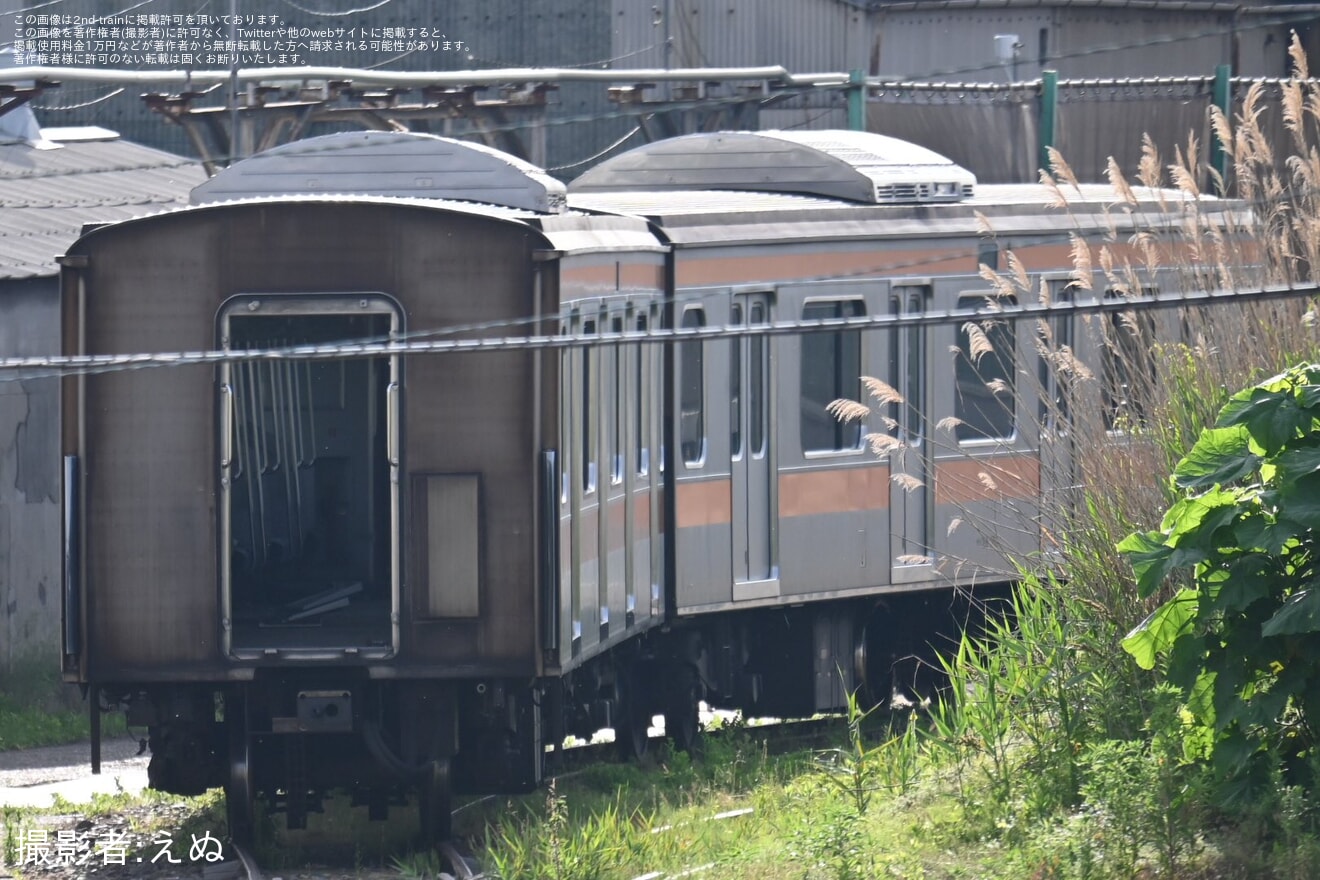 【JR東】209系1000番台が解体開始の拡大写真