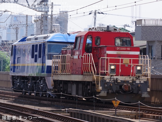 【JR貨】EF210-376甲種輸送を不明で撮影した写真