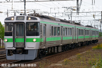 【JR北】721系F-12編成苗穂工場出場試運転