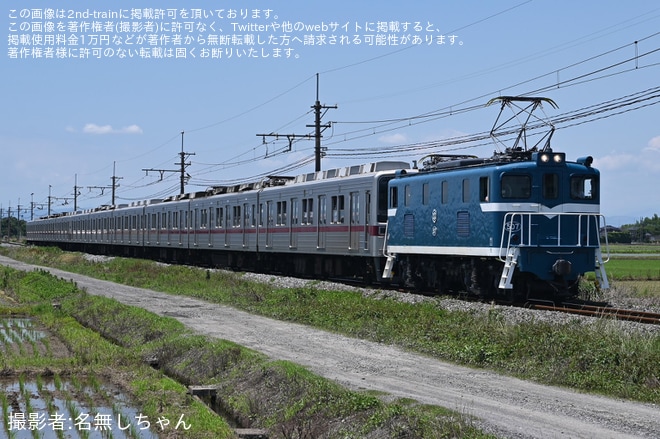 【東武】10030型11638F+11446F南栗橋工場入場回送(202506)