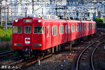 【名鉄】6000系6005Fが大江駅まで廃車のため回送