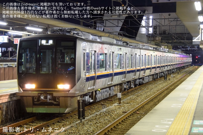 【JR西】321系D14編成網干総合車両所本所出場試運転