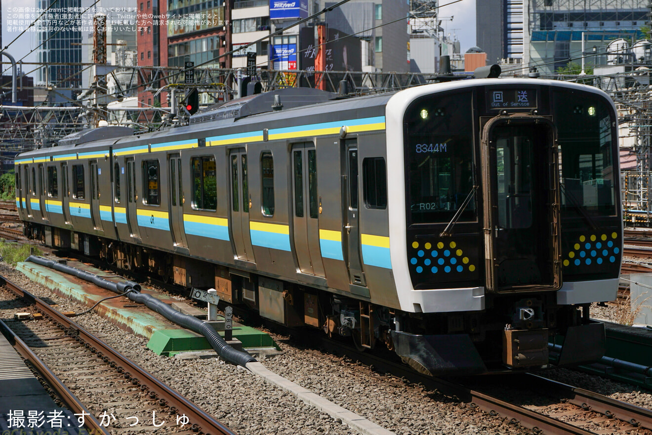 【JR東】E131系0番台R02編成大宮総合車両センター出場回送の拡大写真