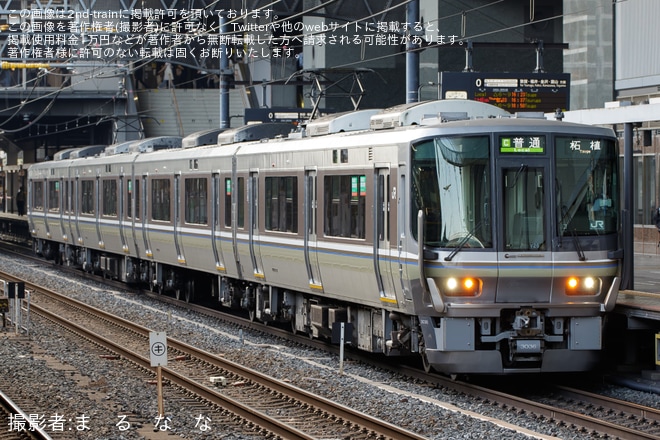 【JR西】223系2000番台のリニューアル車が草津線初入線