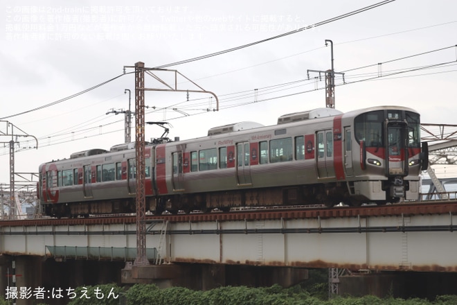 西大路～桂川間で撮影された【JR西】227系S07編成 京都鉄道博物館展示返却回送