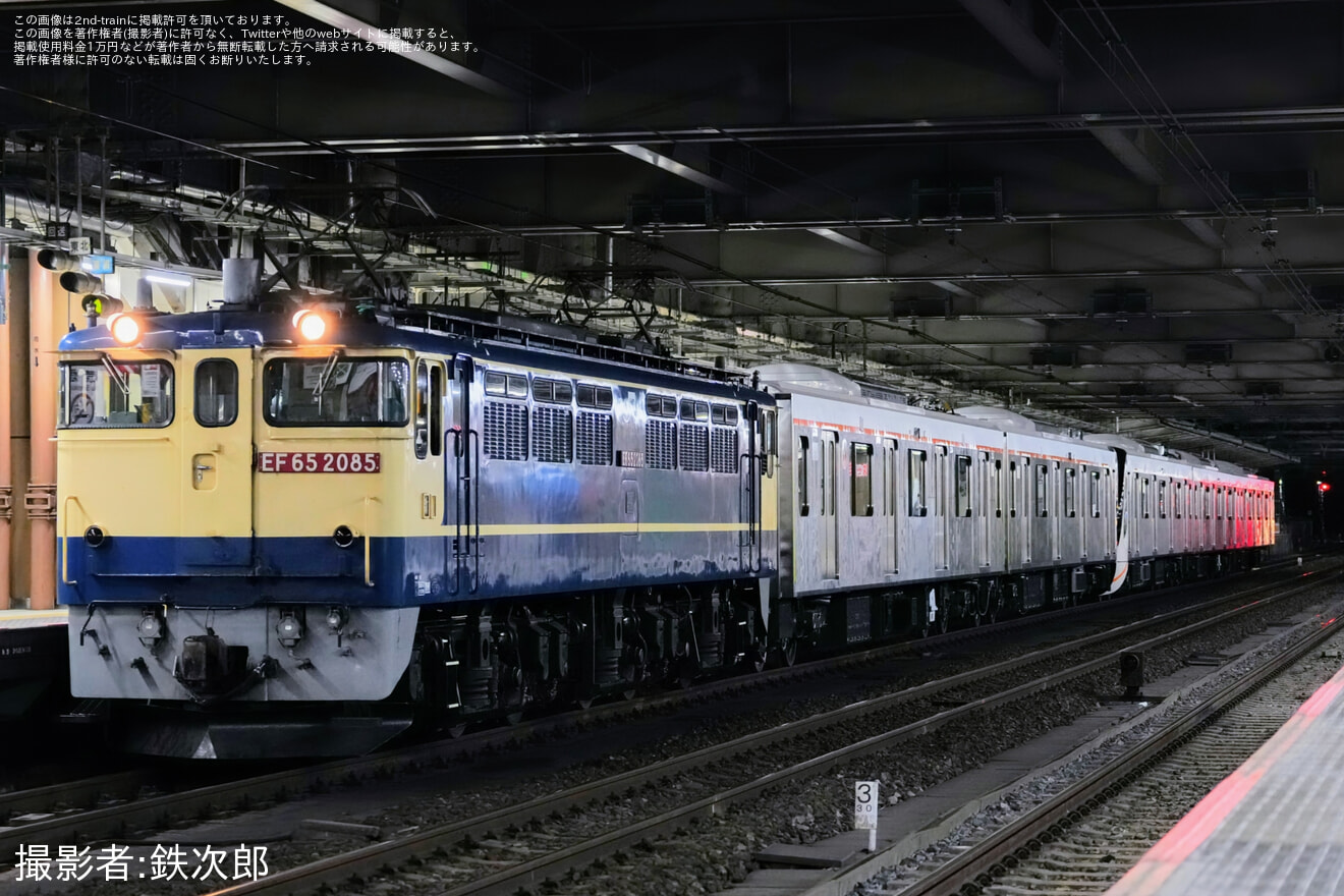 【東急】6020系6154F出場甲種輸送の拡大写真