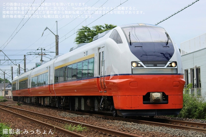 【JR東】E751系A-101編成出場本線試運転