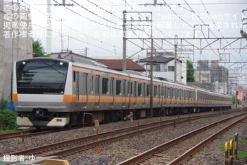 【JR東】E493系との訓練を終えたE233系H49編成(10両）が返却回送