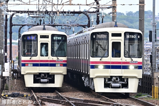 【京王】9000系9730F若葉台工場出場試運転(202506)