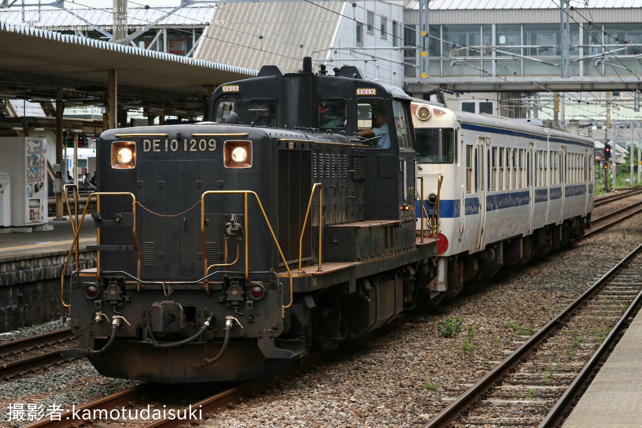 【JR九】キハ47-9074、キハ47-8074が廃車のため小倉総合車両センターに廃車回送の拡大写真