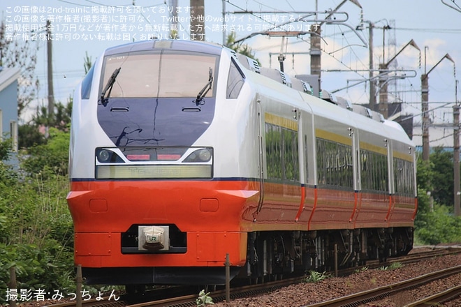 【JR東】E751系A-101編成出場本線試運転