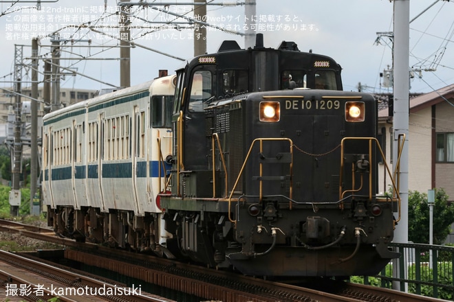 【JR九】キハ47-9074、キハ47-8074が廃車のため小倉総合車両センターに廃車回送を不明で撮影した写真