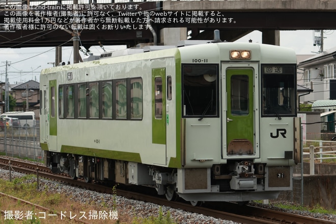 【JR東】キハ100-11郡山総合車両センター出場回送