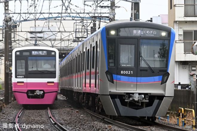 【京成】80000形80026編成(80026F)が京成カラーとなって運用復帰