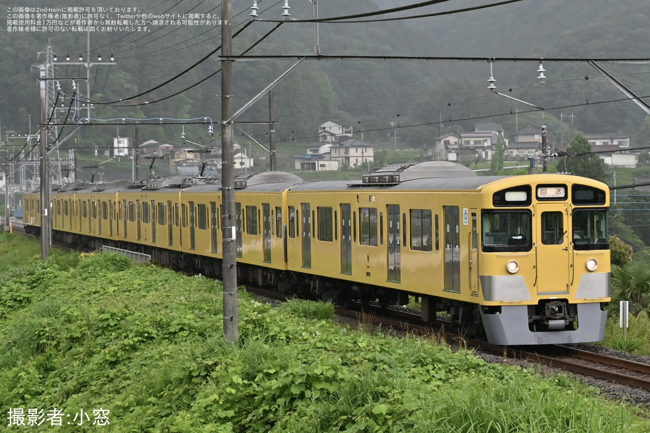 【西武】2000系2051F 廃車回送の拡大写真