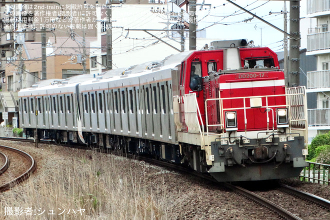 【東急】6020系6154F出場甲種輸送を不明で撮影した写真