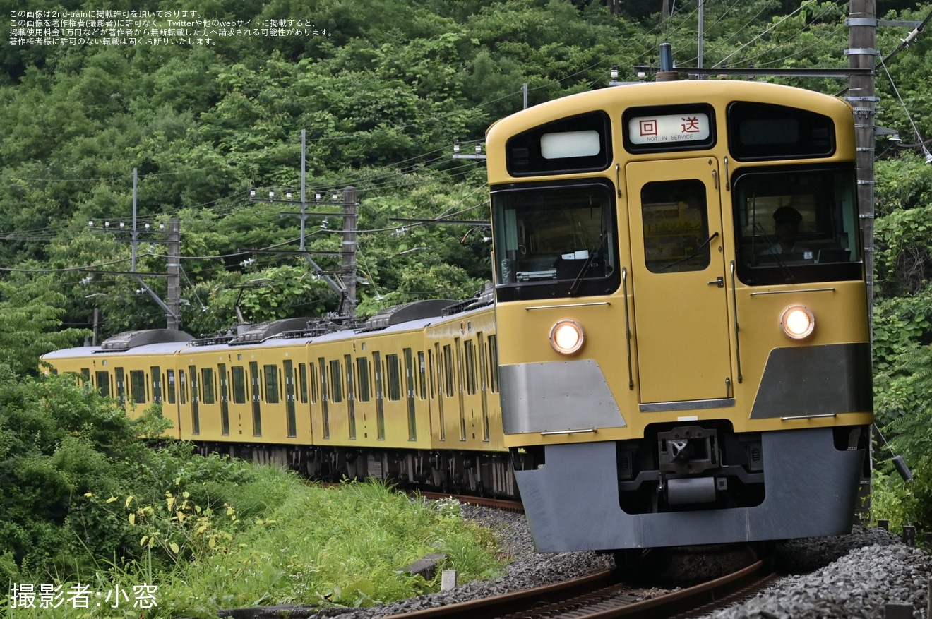 【西武】2000系2051F 廃車回送の拡大写真