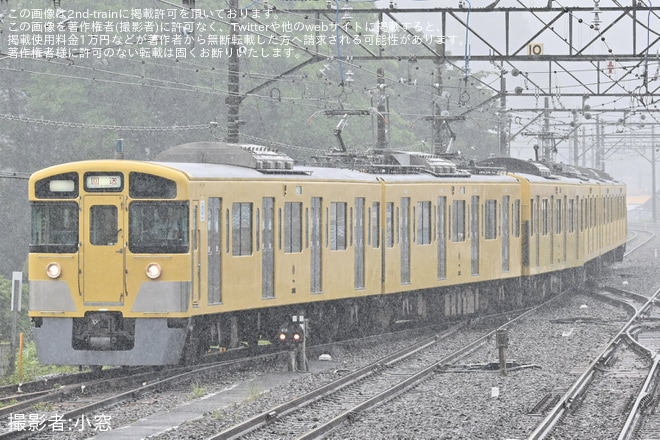 【西武】2000系2051F 廃車回送を不明で撮影した写真