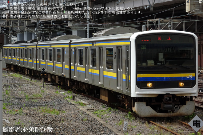 【JR東】209系C412編成大宮総合車両センター入場回送