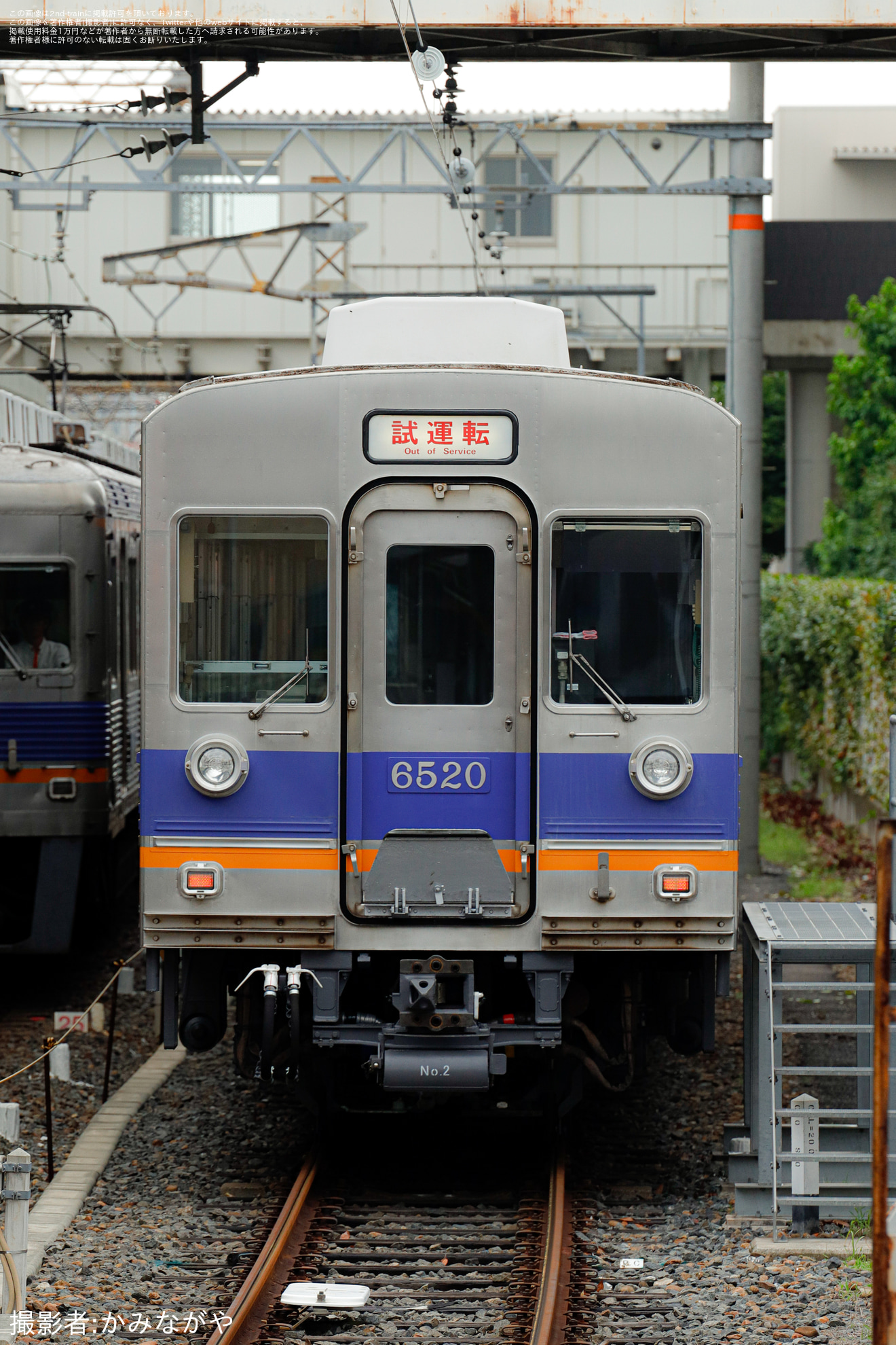 【南海】6200系 6519F 千代田工場出場試運転の拡大写真