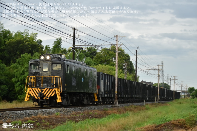 【秩鉄】秩父鉄道 デキ201 久しぶりの貨物運用をふかや花園～小前田間で撮影した写真