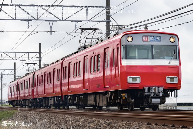 【名鉄】特急岐阜行きが6800系6806F+6824Fで運転