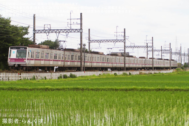 【メトロ】8000系8106F 廃車回送を羽生～川俣間で撮影した写真