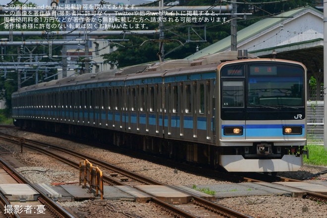 【JR東】E231系K5編成東京総合車両センター入場回送(202506)
