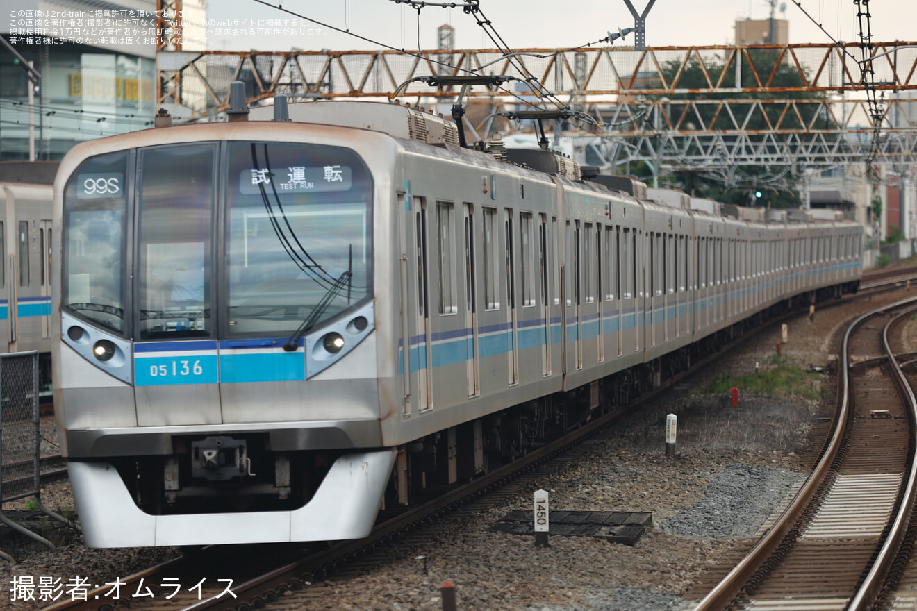 【メトロ】05系05-136F TASC調整試運転の拡大写真