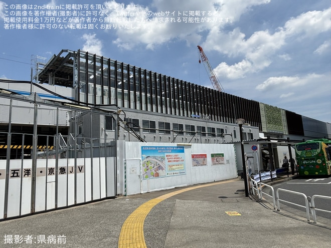 東村山駅で撮影された【西武】西武新宿線東村山駅下り線高架ホームの供用が開始