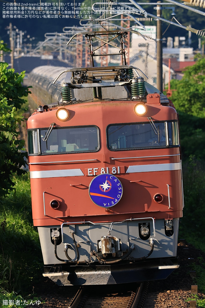 【JR東】EF81-81牽引仙台行きカシオペア紀行(最終回)運転