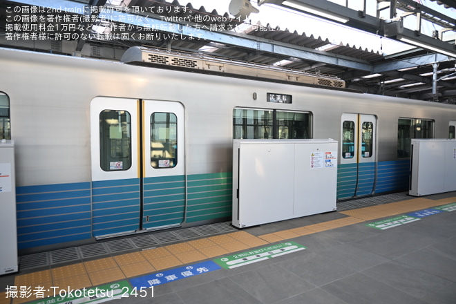 【西武】東村山駅下り線高架化後に試運転が実施される