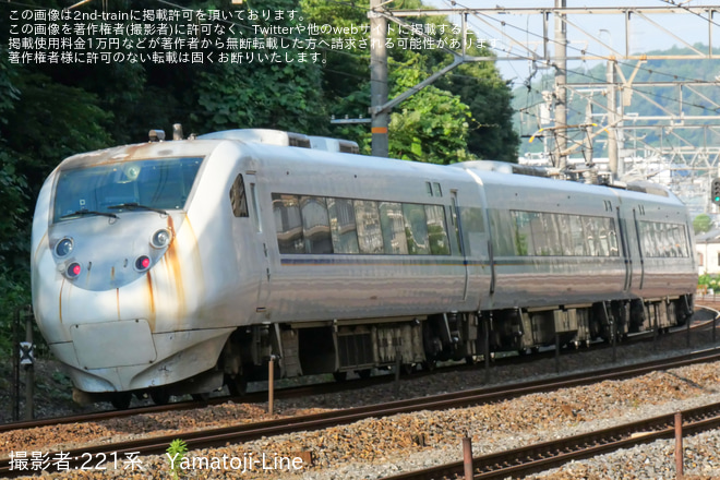 【JR西】681系V43編成吹田総合車両所本所へ回送