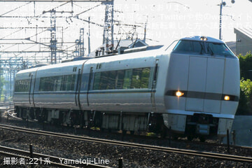 【JR西】681系V43編成吹田総合車両所本所へ回送