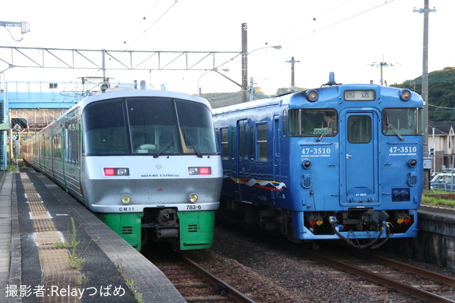 【JR九】佐世保車キハ47形4両が運用離脱し熊本車両センターへ回送される