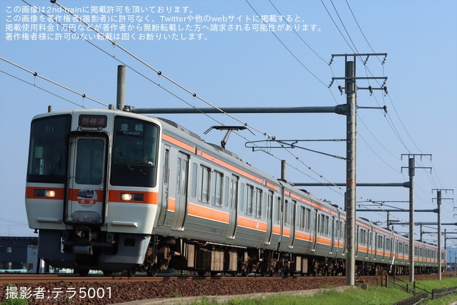 【JR海】311系定期運転最終日を迎える