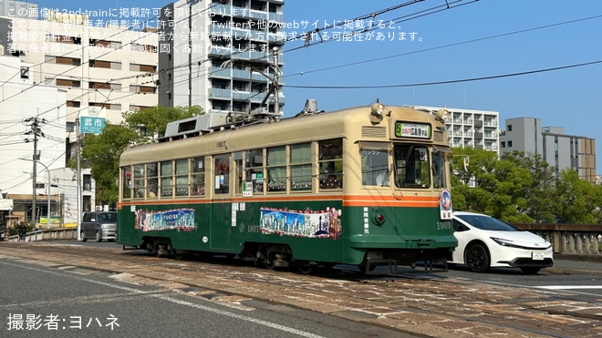 【広電】「七夕電車」ラッピング(2025年)