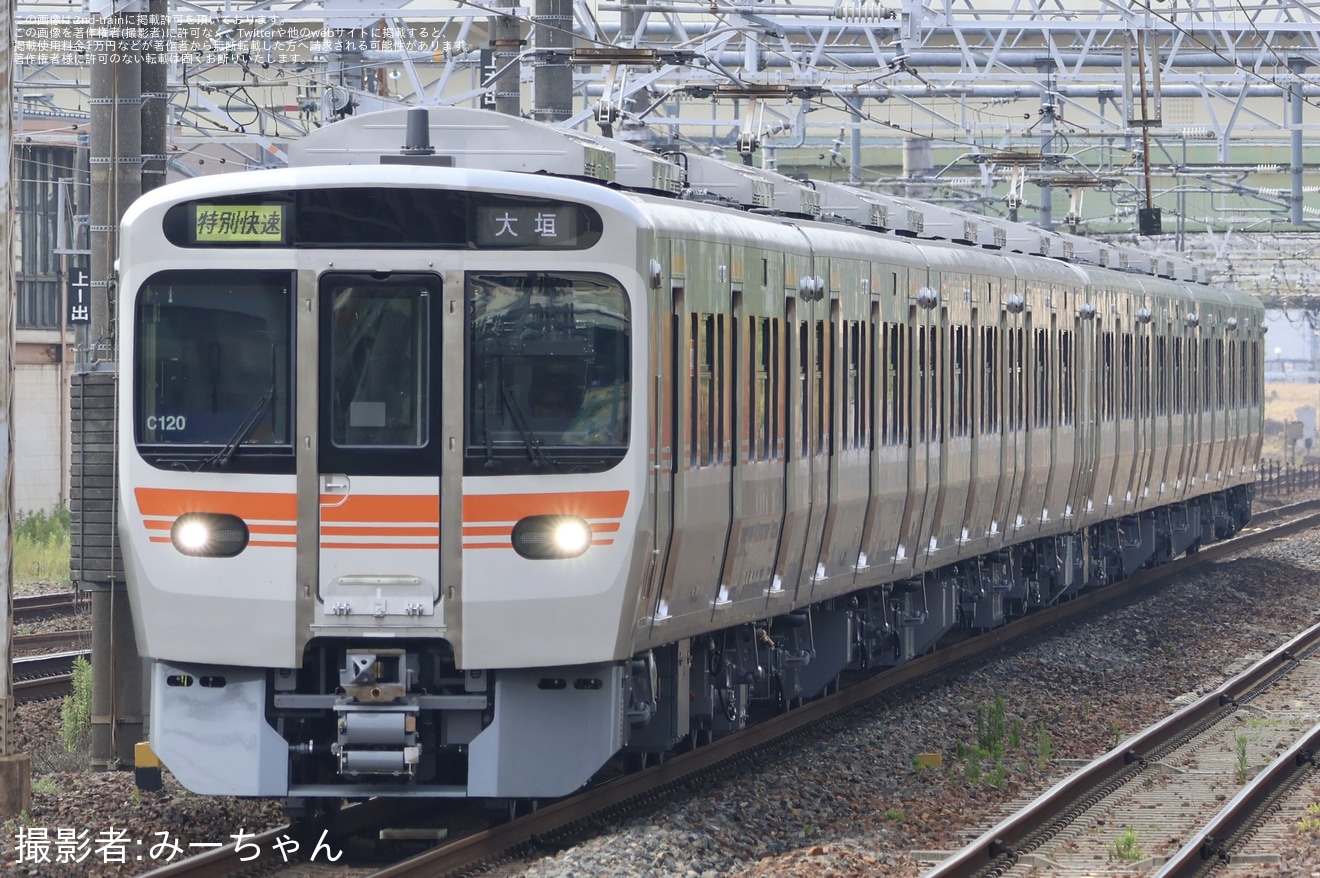 【JR海】315系が特別快速大垣行きに充当の拡大写真
