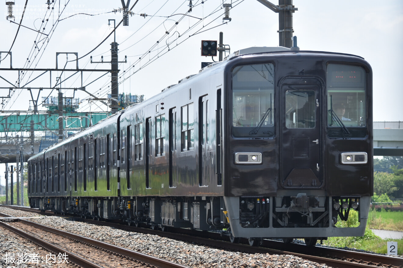 【東武】8000系81111F南栗橋工場出場回送の拡大写真