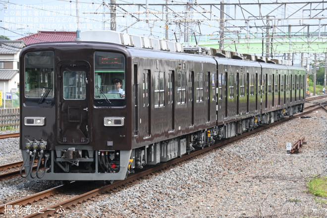 杉戸高野台駅で撮影された【東武】8000系81111F南栗橋工場出場回送