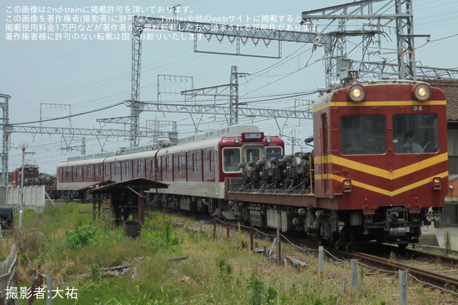 真菅～八木西口間で撮影された【近鉄】6020系C41五位堂検修車庫出場回送