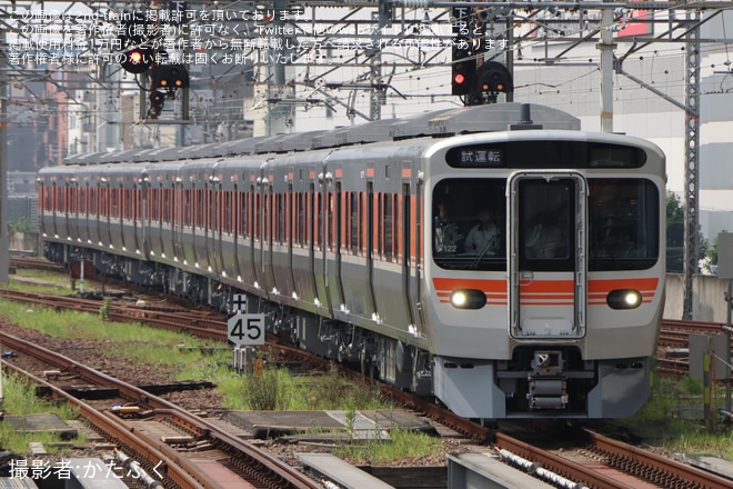 【JR海】315系C121編成+C122編成 日本車両出場試運転