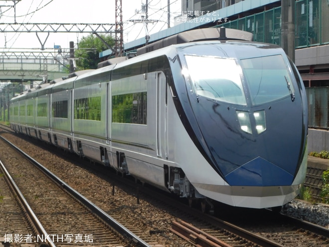 【京成】AE形AE7編成宗吾車両基地出場試運転を不明で撮影した写真