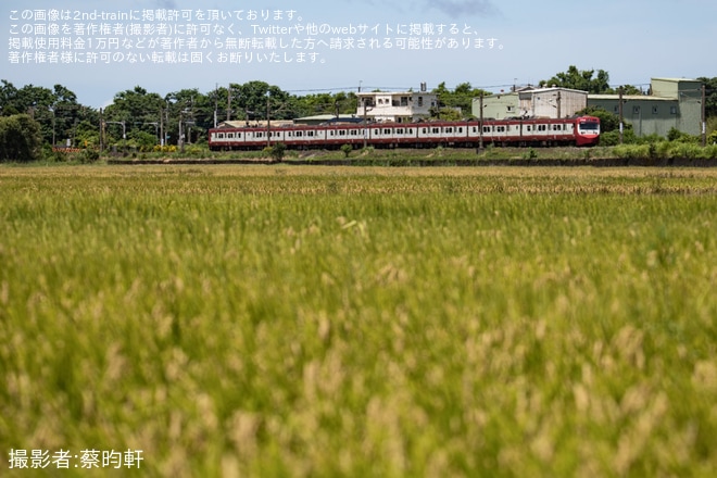 【台鐵】EMU700型EMC702を使用した新しい京急電鉄ラッピングが運行開始