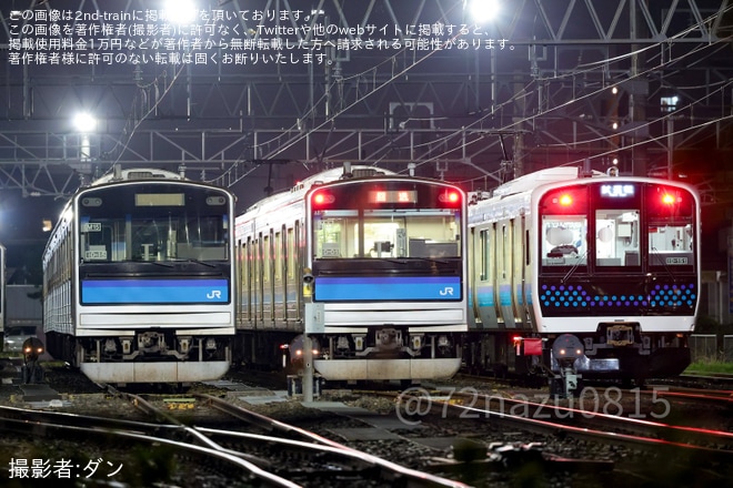【JR東】E131系800番台N1編成が仙石線で試運転